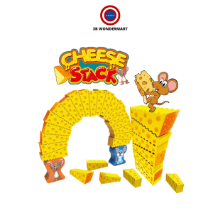 Cheese Stack Toy Early Education Interactive Board Game - Educational Toys - 100% Brand New - Reliable Seller