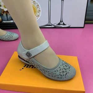 Free Shipping Hollow Mesh Breathable Single Shoes Soft Sole Soft Upper New Summer Style WomenS Velcro Clogs Mom Shoes