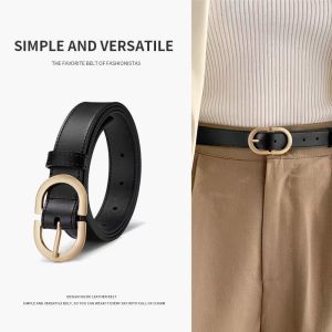 SKY E-COMMERCE CO.Ltd Genuine Fashion DD Ladies Leather Belt Womens Accessories Versatile