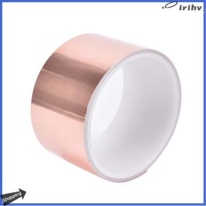 【jianzhanqinl】 50mm x 3m EMI Copper Foil Shielding Tape Conductive Self Adhesive Barrier Guitar New