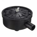 Air Compressor Filter Male Thread Black Plastic. 