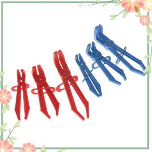 Green sea 3Pcs Set Elbow Hose Tube Clamp Pliers Tool Brake Fuel Water Line Clamp Pliers For Car Repair Hose Clamp Removal Hand Tool