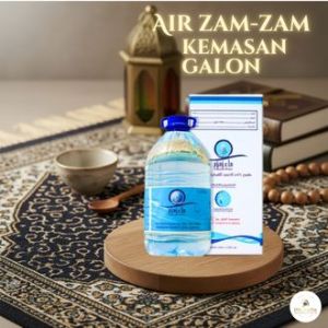 air zamzam galon asli 5 liter | oleh oleh haji & umroh