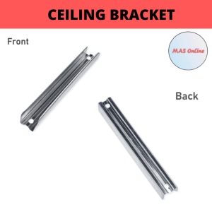 Penyambung Rel Langsir Jenis Baru Super Doso Curtail Rail Joiner DIY Home Improvement