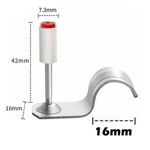 Manual Wall Nail Fastening Gun Low Noise Air Nailer Machine Adjustable Cement Wall DIY Hand Tool