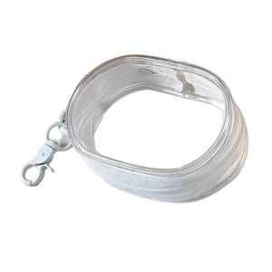 PVC Storage Bag Storage Pouch Cable Keychain Cartoon Doll Toy Organizer Earphones Dustproof  Display Plush Doll 透明收纳袋