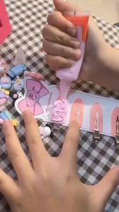 【พร้อมส่งจากไทย】วิปครีมตกแต่ง 100g แถมหัวบีบ ครีมกาว DIY สำหรับตกแต่งเคสมือถือ เค้กปลอม งานประดิษฐ์