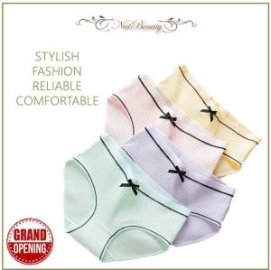 READY STOCK Panties Inner Underwear Japan Style Comfortable Breathable Line panties Lace underwear Seluar Dalam Style