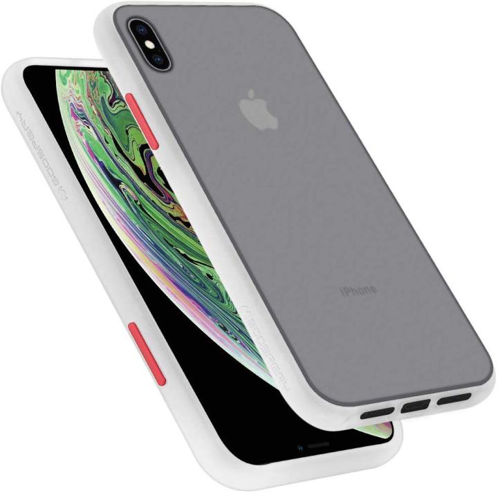 Goospery iPhone XS Max Peach Garden Bumper, Phone Case