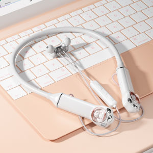 Cross-border New Neckband Bluetooth Earphones Wireless Bluetooth Earphones Sports Gaming In-ear Neckband Bluetooth Earphones