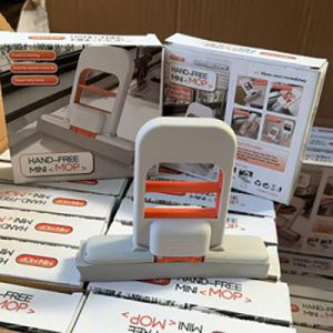 【VIDKHSY Store】Mini Sponge Mop Handheld Handheld Cleaning Tool for Glass Bathroom Tiles Car Windows Self-Squeeze Design Portable