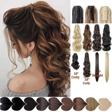 Shop High Ponytail Hair Clip Wig online Sep 2024 Lazada .my