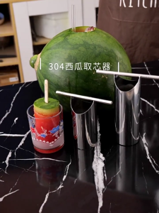 Multifuntional Sliceing Maker Watermelon Punchers Watermelon Corer Watermelon 304Stainless Steel Material