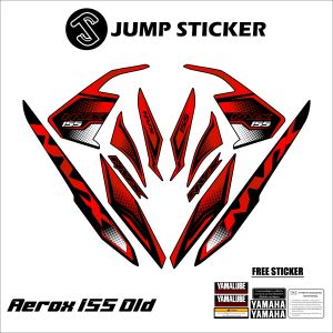 STIKER STRIPING AEROX OLD-LAMA GRAFIS VARIASI 051