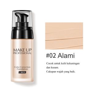 Liquid foundation Matte foundation 40g / Up to 24H wear / Tekstur ringan / Dewy finish