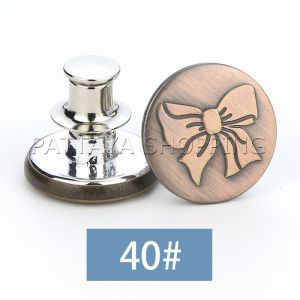 กระดุม  ปรับเอวกางเกง ปุ่มที่ถอดออกได้ เป็นเข็มหมุด ปรับได้ตามต้องการ  jeans buttons