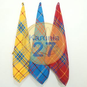 Lap Kain Serbet Dapur Katun Motif Kotak Warna 007 JUMBO