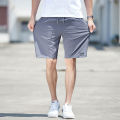 Men Shorts Casual Short Pants Men Sports Shorts Cropped Shorts Drawstring Shorts Men's Clothing seluar pendek lelaki. 