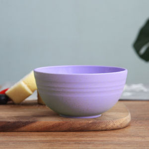 MANGKOK SUP Sehat Diameter 15cm Bahan Jerami Gandum WHEAT STRAW BOWL MANGKUK MAKAN PLASTIK WARNA WARNI Pastel