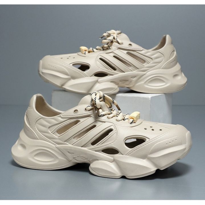 🇻🇳 Giày Lỗ Nam Nâng Đế Thoáng Khí Kiểu Đơn Giản Nhẹ Chân Cực Hot Sẵn ...