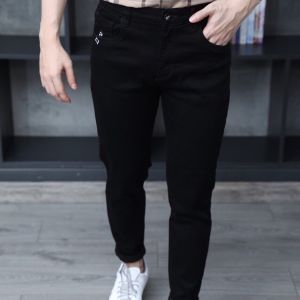 Quần jeans nam đen SKINNY cao cấp Vải đẹp hình thật giá rẻ