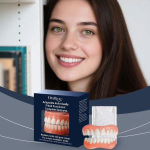 new Denture Care Kit – Enhances smile aesthetics ensures comfortable wear and refines the appearance of dentures. Free Shipping