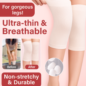 Summer Silk Knee Pads Preventing Joint Pain Warm And Cold-proof Thin Mulberry Silk Knee Sleeves Home Knitted Warming Set