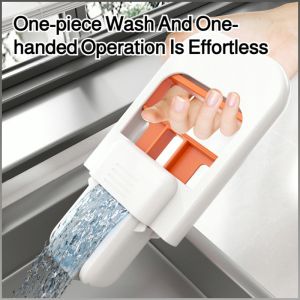 Cotton Mop No-wash Practicality Floor Mop Convenience Instant Water Absorption Wet Dry Cleaning