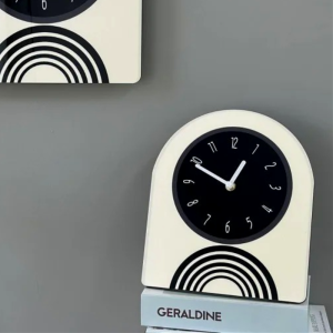 Jam Dinding Pendulum Cahaya Dan Bayangan Hitam Jam Dinding Sederhana Jam Dinding Retro