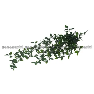 Tanaman tiruan artificial gantung tinggi 70cm dalam pot dia 9cm WMO IK9545 FEJ
