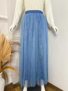 JD REALPIC Rok Tutu Elsa 2 Ukuran L & XXL Fashion Pakaian Bawahan Wanita Bahan Tile Lapis Velvet