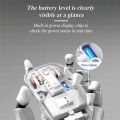 BOMIDI GM1 Wireless Mini Lightweight Mouse Transparent Clear Rechargeable Silent Computer. 