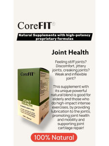 CoreFit Joint Health Supplement 80 Capsules
