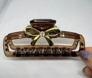 ￼Jepit  besar 10cm Persegi KRYSTAL Jedai Rambut KRYSTAL Hair Accesories Dewasa lin106