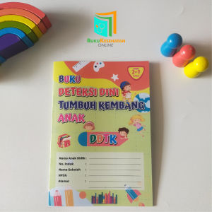 Buku Deteksi Dini Tumbuh Kembang Anak ( DDTK ) PAUD TK Usia 2-7 Tahun - HARGA 10 BUKU