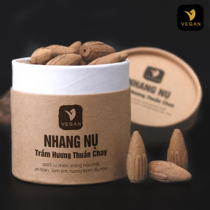 Nhang nụ VEGAN Trầm Hương Thuần Chay 80gr cao cấp