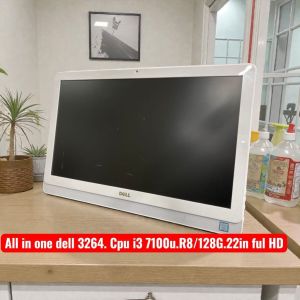 Máy tính All in one cảm ứng Dell inspiron 3264/3280.i3/i5 gen7.R8.ssd 128g.hinh thức đẹp 90%.tặng combo phím chuột