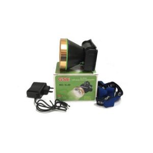 Senter Kepala Plus Pengikat Waterproof untuk Outdoor 3 Mode Cahaya Senter Kepala Lithium Core