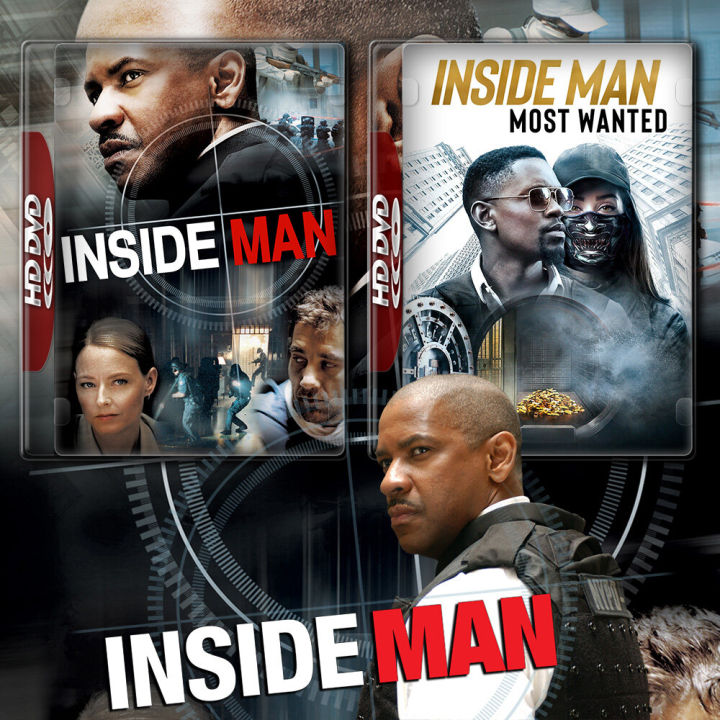 Inside Man ล้วงแผนปล้น คนในปริศนา ภาค 12 DVD หนัง มาสเตอร์ เสียงไทย