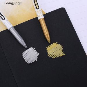 Spidol Resin Permanen Gold SIlver Emas Perak Quick Dry Permanent Marker Art Kesenian Kerajinan Craft Alat Tulis Kantor Sekolah Stationery Office Tools Peralatan Perlengkapan Menulis Waterproof Mudah Kering DIY Good Quality Murah Shopping Arena Malang