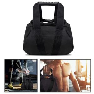 FEELINGS Canvas Adjustable Kettlebell Sandbag 5-20kg Adjustable Non-Slip Grip Weight Training Sandbag Portable Durable Heavy Duty Sandbag for Working Out