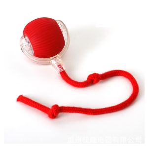 Q04721 Automatic Smart Cat Toys Rechargeable Fast Rolling Dog Cat Training Ball Creative Imitate Mouse Tail Kitten Teaser Game Toy Pet Supplies