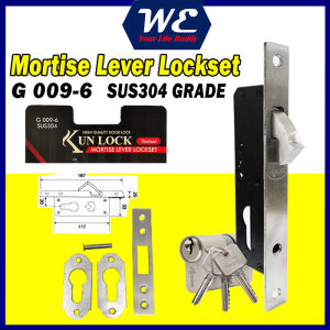 KUN LOCK G 009-6 Mortise Lever Lock (SUS 304)
