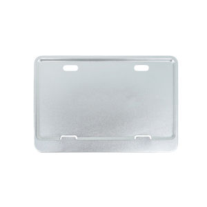 1PC Universal Aluminium Alloy Plate Cover For Motorcycle New LTO Plate Size Carbon
