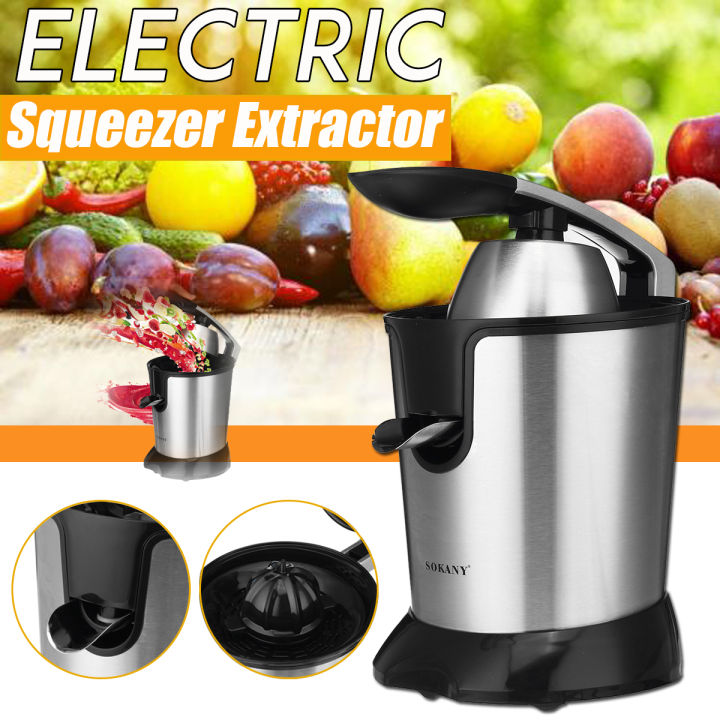 Sokany 350W Citrus Juicer Fruit Press Machine 220v Electric Orange