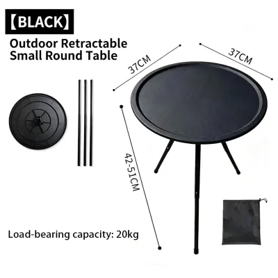 Detachable Folding Table Portable Camping Table Lightweight Outdoor Furniture Table With Storage Bag