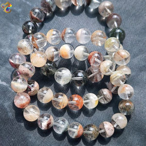 Graduation Grade Old Mine Wealth Pot Macaron Phantom Quartz Bracelet