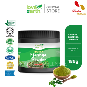 Love Earth Organic Moringa Leaf Powder 乐儿辣木叶粉185g