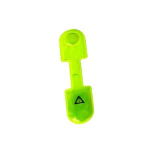 JUNOTERNEY PVC Đèn An Toàn Từ Tính Gắn từ tính Đèn LED Đèn kẹp phản quang Dây đeo linh hoạt Đèn cảnh báo LED Đi xe đạp