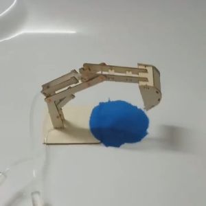DIY Handmade Hydraulic Technology Physical Model Science Toy Experiment Educational Toy Project for School Kid